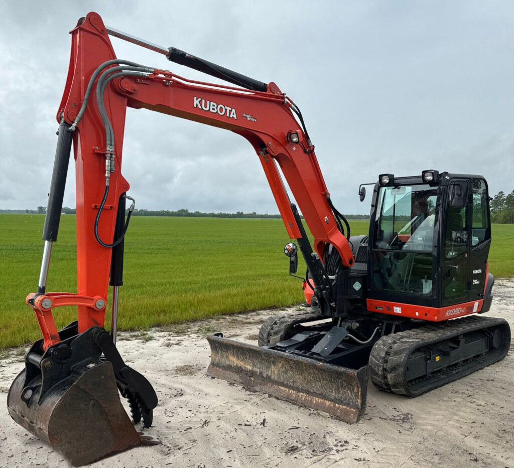 2019 Kubota KX080-4S