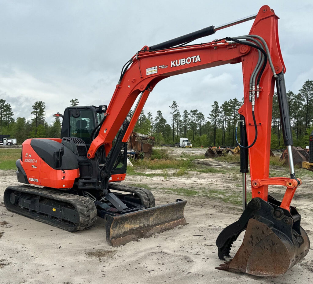 2019 Kubota KX080-4S
